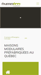 Mobile Screenshot of maisonenergeco.com